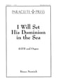 I Will Set His Dominion in the Sea SATB choral sheet music cover